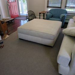 Marissa Chanille Ottoman