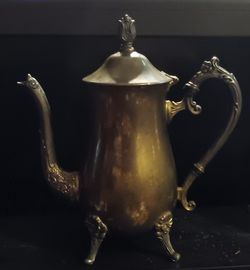 Vintage Leonard Silver Plate Coffee Tea  Pot