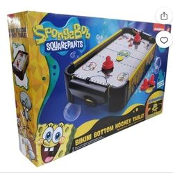 SPONGEBOB AIR HOCKEY TABLE