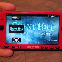 Playstation Psp 2000 Limited Edition Japanese Gundam Principality Of Zeon Modded Video Game Console 