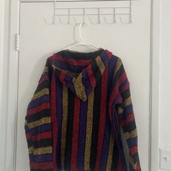 Rastafari Knit Crotched Striped Hoody