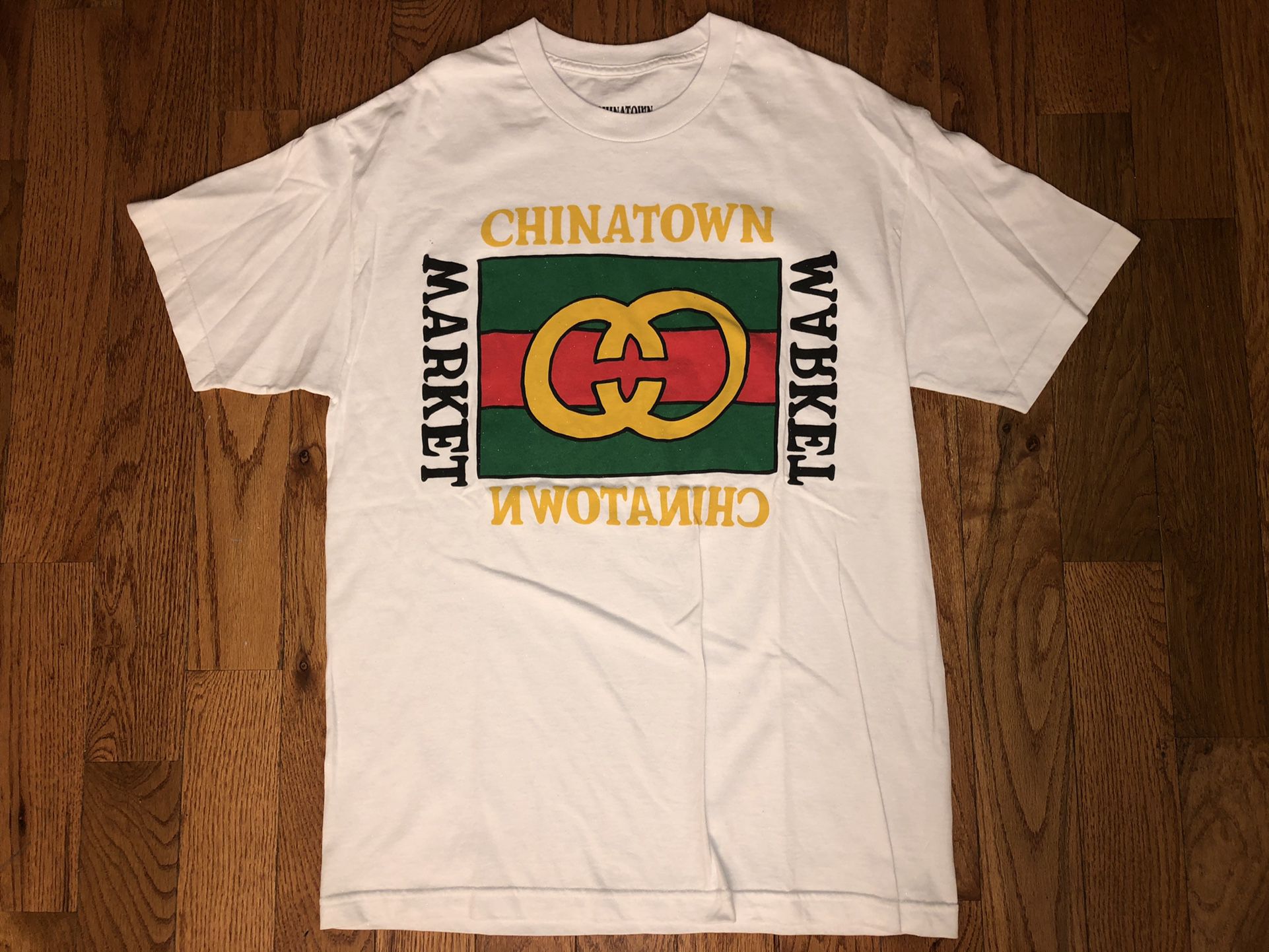 Chinatown Market X Gucci Limited T-Shirt Sz Large