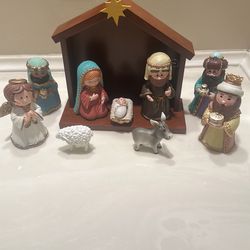 Nativity set