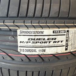 BMW X5 20” RunFlat Bridgestone Fronts And Rears $300.00-EACH 