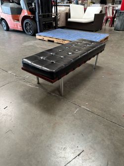 Leather Bench