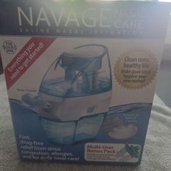 Navage Nasal Care Saline irrigation
