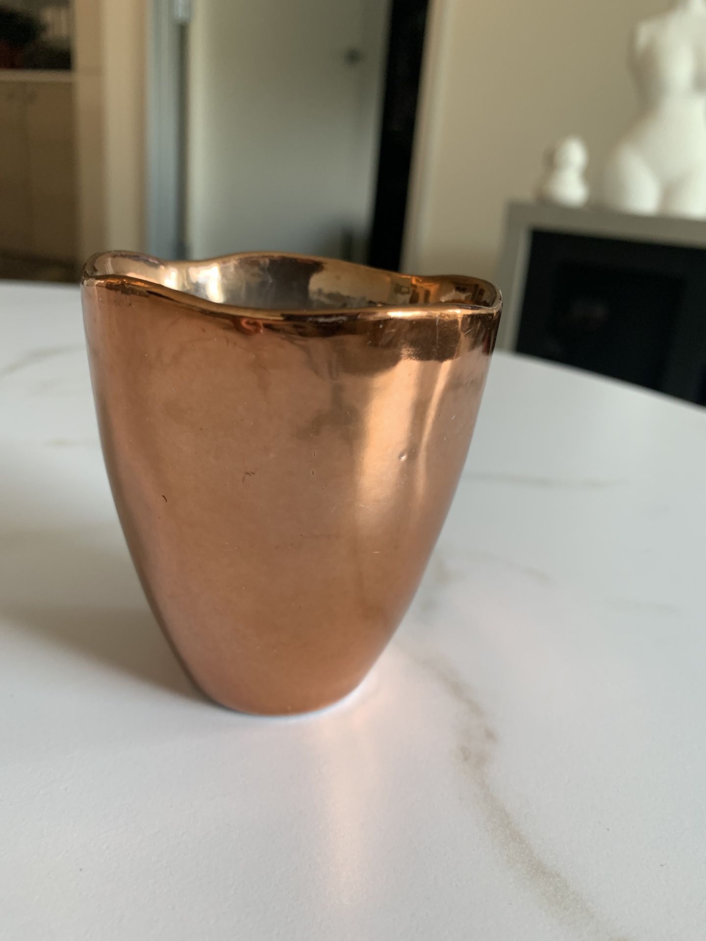 Copper Plates Succulent Plant Pot 