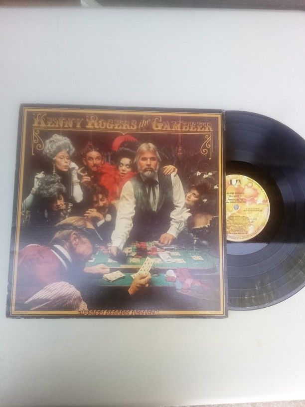 Kenny Rogers The Gambler Vinyl Record 