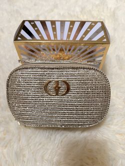 New Authentic Dior Cosmetic Make up Bag Pouch