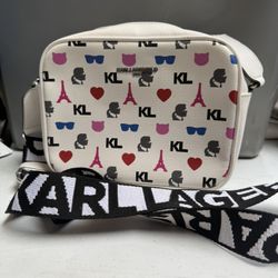 Womens Karl Lagerfeld crossbody bag