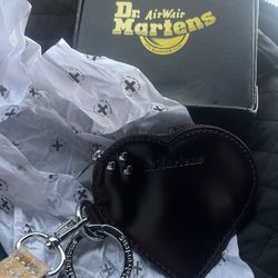 Dr. Martens Heart Keychain Bag