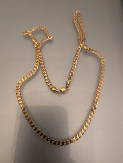 Gold plated chain