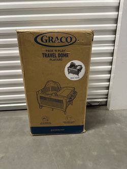 Graco Pack ’n Play Travel Dome Playard w/ Bassinet & Diaper Changer – New Open Box