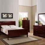 Brand New Queen Sleigh Bedframe + Dresser + Mirror + Nightstand 4PCs Set