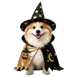Dog witch costume