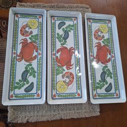 MELAMASTER GREAT BRITAIN TRAYS SET