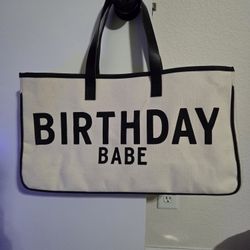 Birthday Tote Bag $15