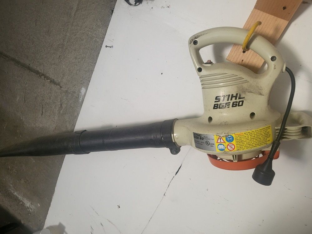 STIHL BGE 60 LEAF BLOWER, Electric