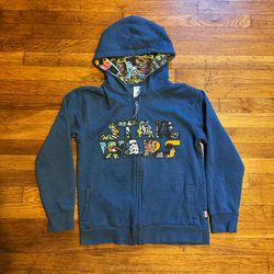 Used Boys Disney Star Wars Zip Up Hoodie Size 9/10