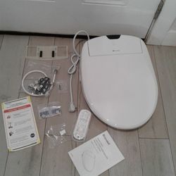 Brondell Swash Luxury Bidet Toilet Seat Round 