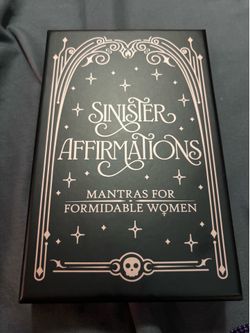 Sinister Affirmations Cards