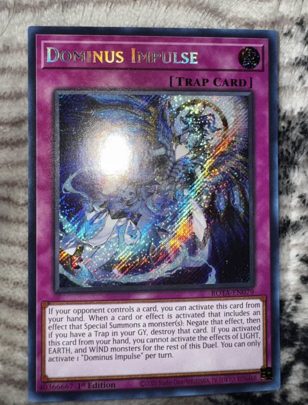 Yugioh Dominus Impulse Secret Rare - Mint