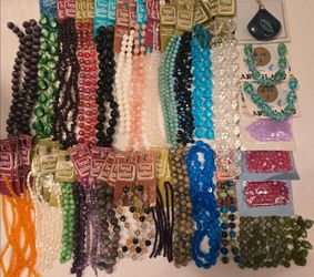 Lot (BB) of Assorted Bead Strands