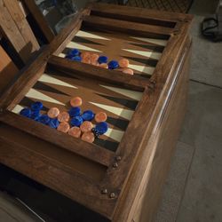 Hand Crafted BACKGAMMON Table