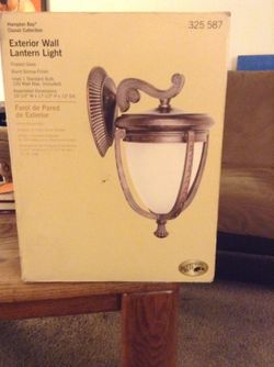 Hampton Bay exterior wall lantern light