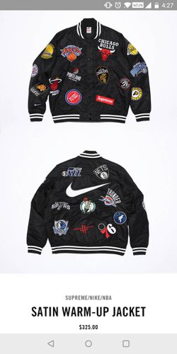 principalmente curso musicas Supreme Nike NBA Varsity Jacket Black XL DS for Sale in Anaheim, CA -  OfferUp