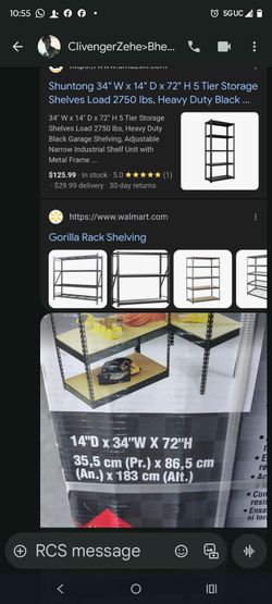 Steel Shelving Snap together
