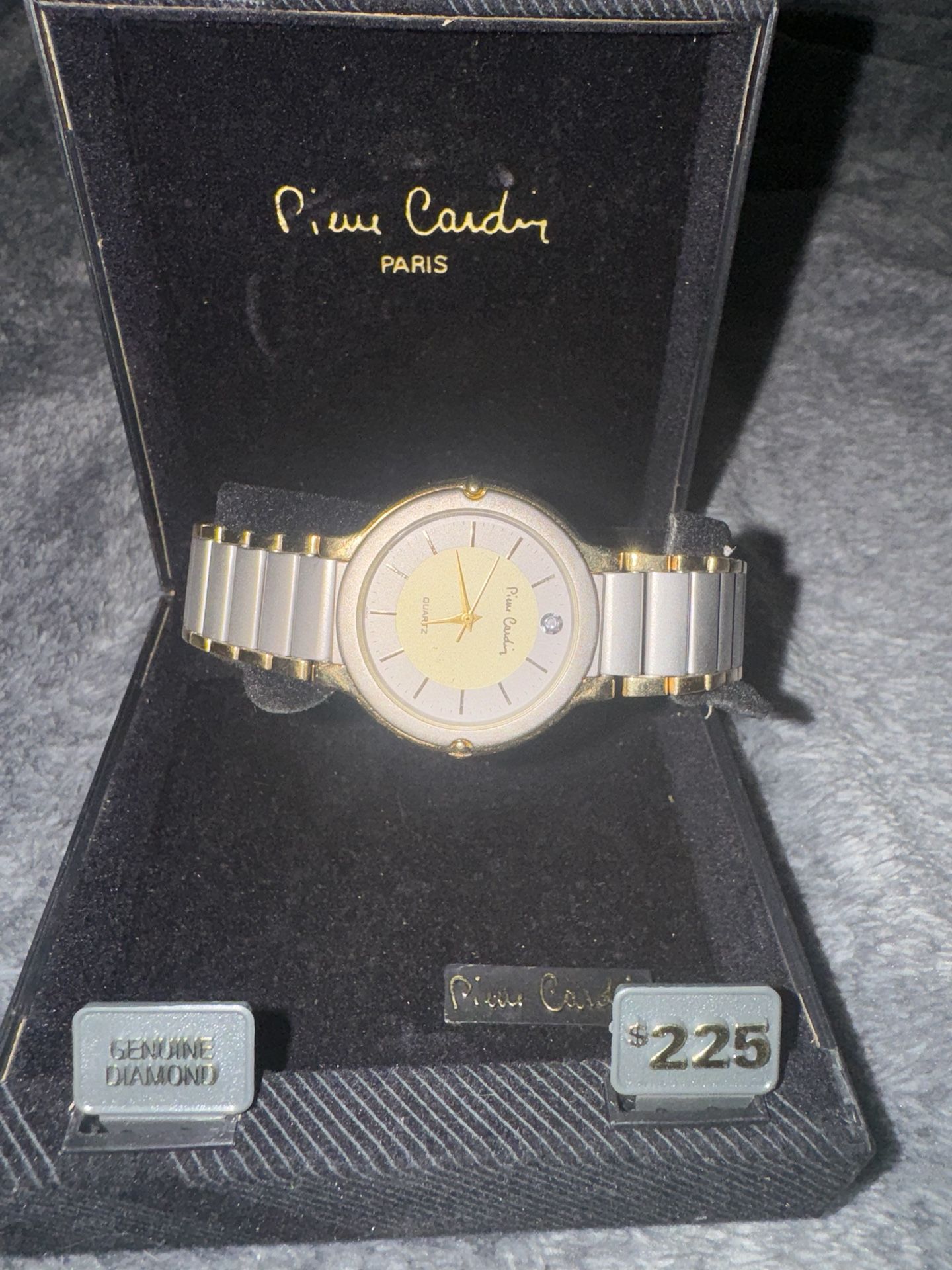 Pierre Cardin Vintage Watch With Diamond - Main Image