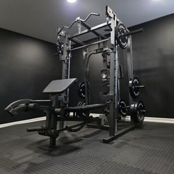 Smith Machine 2001 | Multi-Use Adj Bench | Gym Equipment | Fitness | Squat Rack | Excercise |🔴WEIGHTS AND BARBELL SOLD SEPARATELY 🔴 FREE DELIVERY 🚚