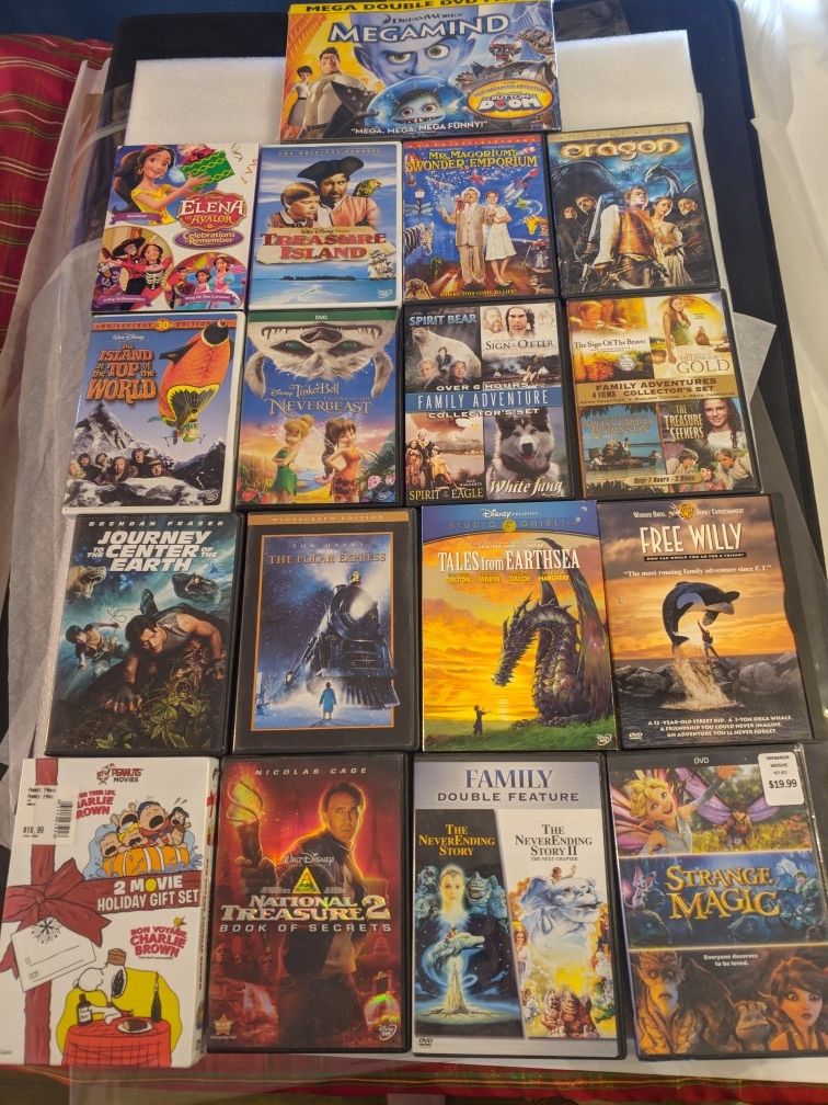 Kids & Family DVD Collection 25 Movies