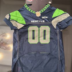 Seahawks dog jersey (Large)