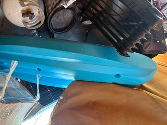 Like new blue up go 250lbs kayak