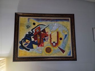 Kandinsky Abstract Framed Wall Art Print
