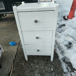 Prices Firm.. Project Piece Small Side Table Nightstand