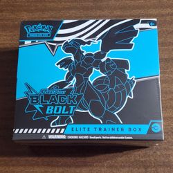 Pokemon Cards Scarlet and Violet Black Bolt ETB
