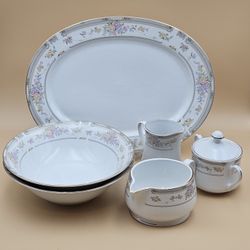 Floral Pattern Serving Set - Excel Fina China