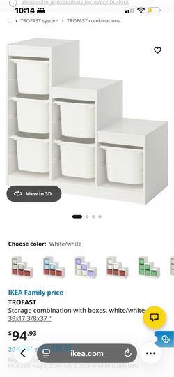 IKEA storage for toys
