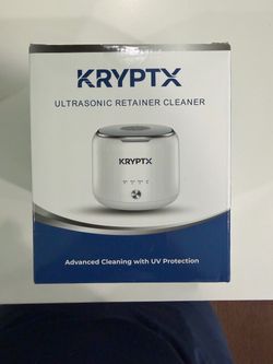 Kryptx Ultrasonic Retainer Cleaner