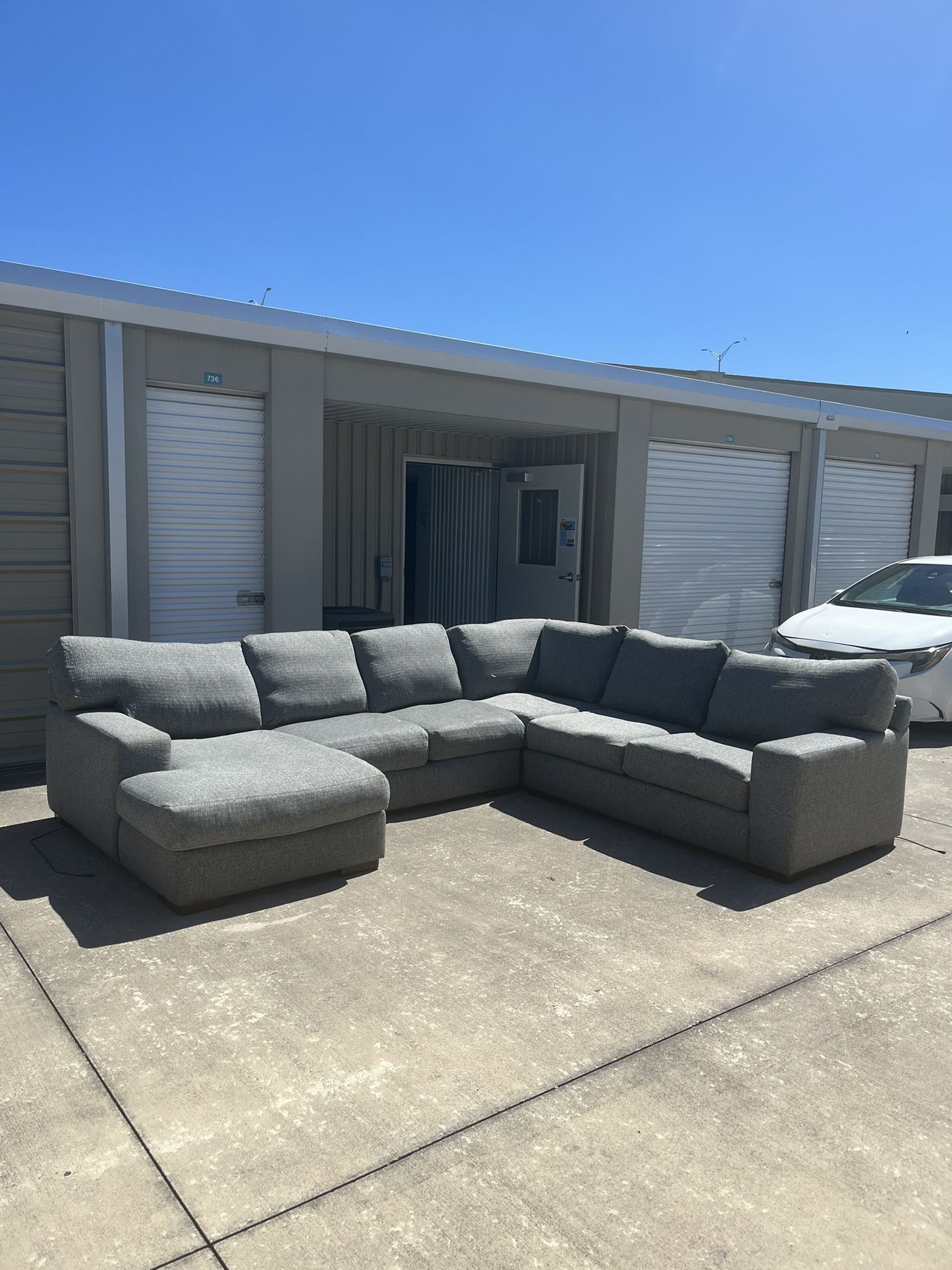 Gray Sectional Couch