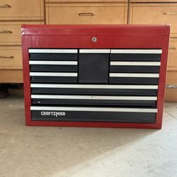 Father’s Day. Vintage Craftsman  10-drawer Tool Chest