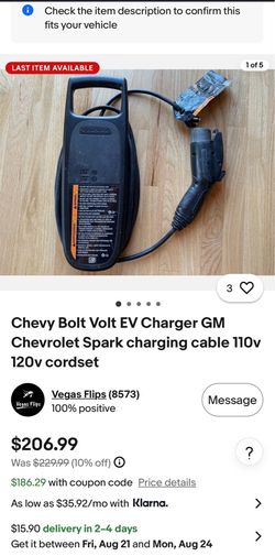 Chevrolet EV Charger 🔌