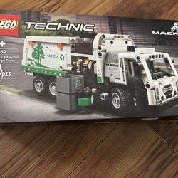LEGO Technic Mack LR Electric Garbage Truck (Set #42167). $15  (Opened package)
