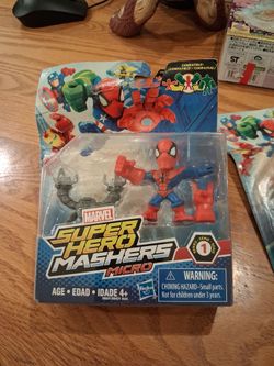 Marvel Super Hero Mashers Micro Spider-Man Series 1