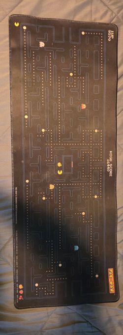 Pac man desk pad, desk pad, mouse pad