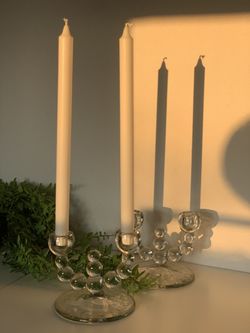 Imperial Glass Candle Holder