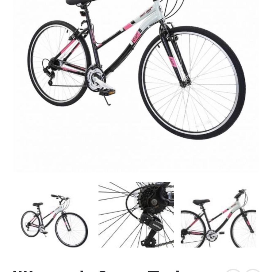 Women s Cross Train Black Pink 700c Bicycle for Sale in Los Angeles CA OfferUp
